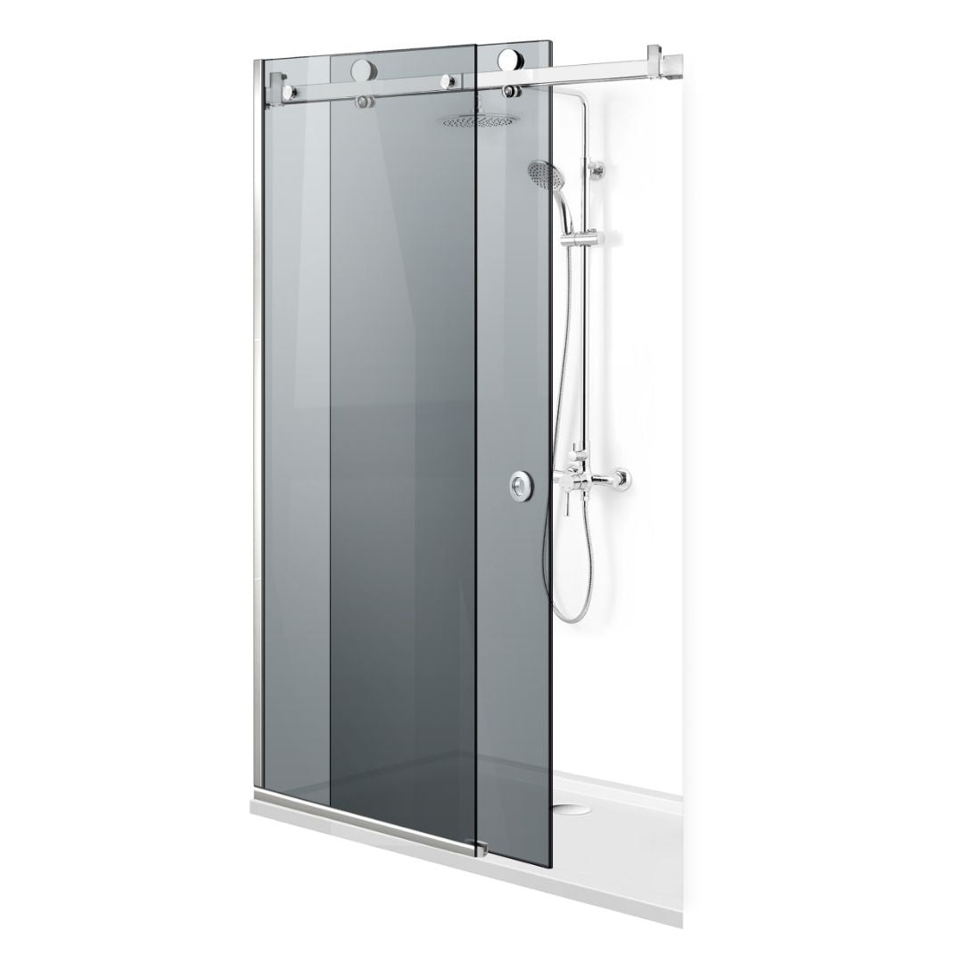 Zuhanyfal, Zuhanyajtók, Zuhanyfal #Szürke