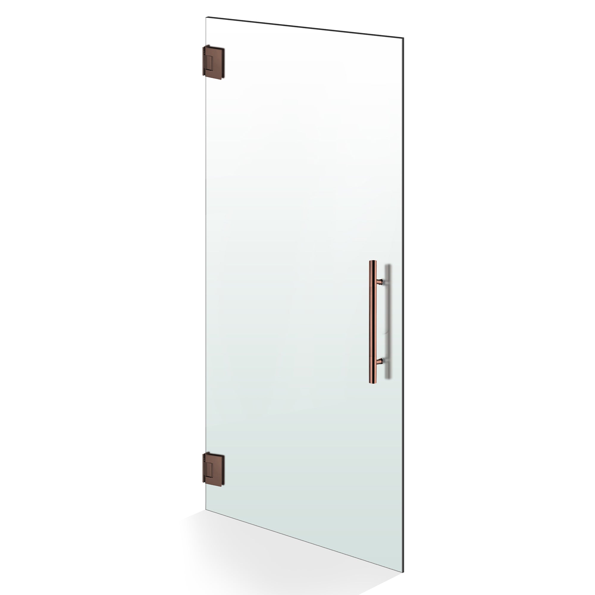 Nyíló üvegajtó réz, #Matt