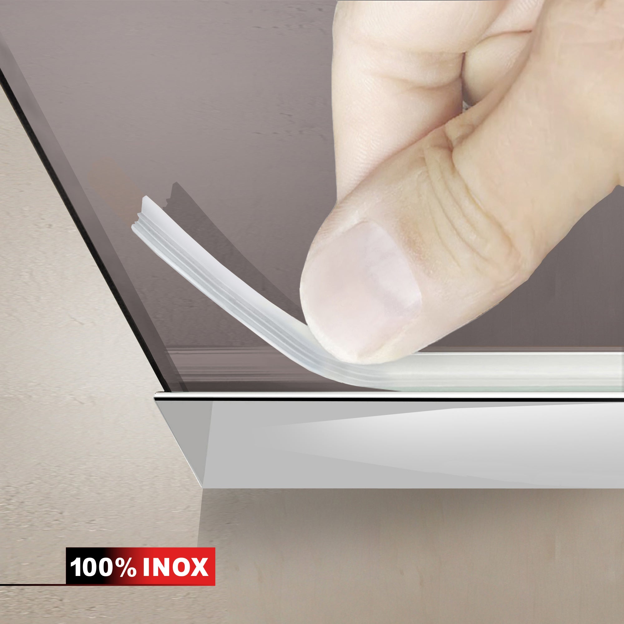 Usa dus inox #Bronz
