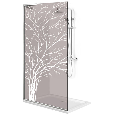 Zuhanyfal Walk-in, Zuhanyfal Rozsdamentes acél, #Bronz #Bronz