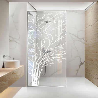 Zuhanyfal Walk-in, Zuhanyfal Rozsdamentes acél, #Átlátszó #Víztiszta