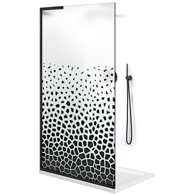 Zuhanyfal Walk-in, Zuhanyfal Rozsdamentes acél, #Matt #Matt
