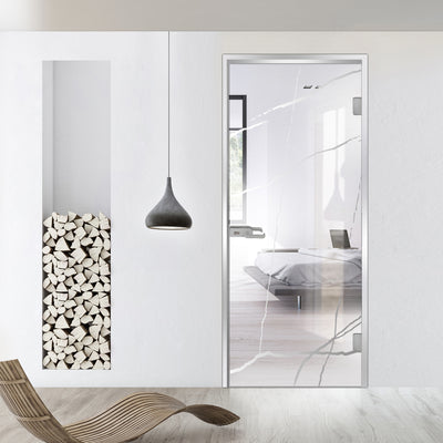 Tokos üvegajtó #Átlátszó