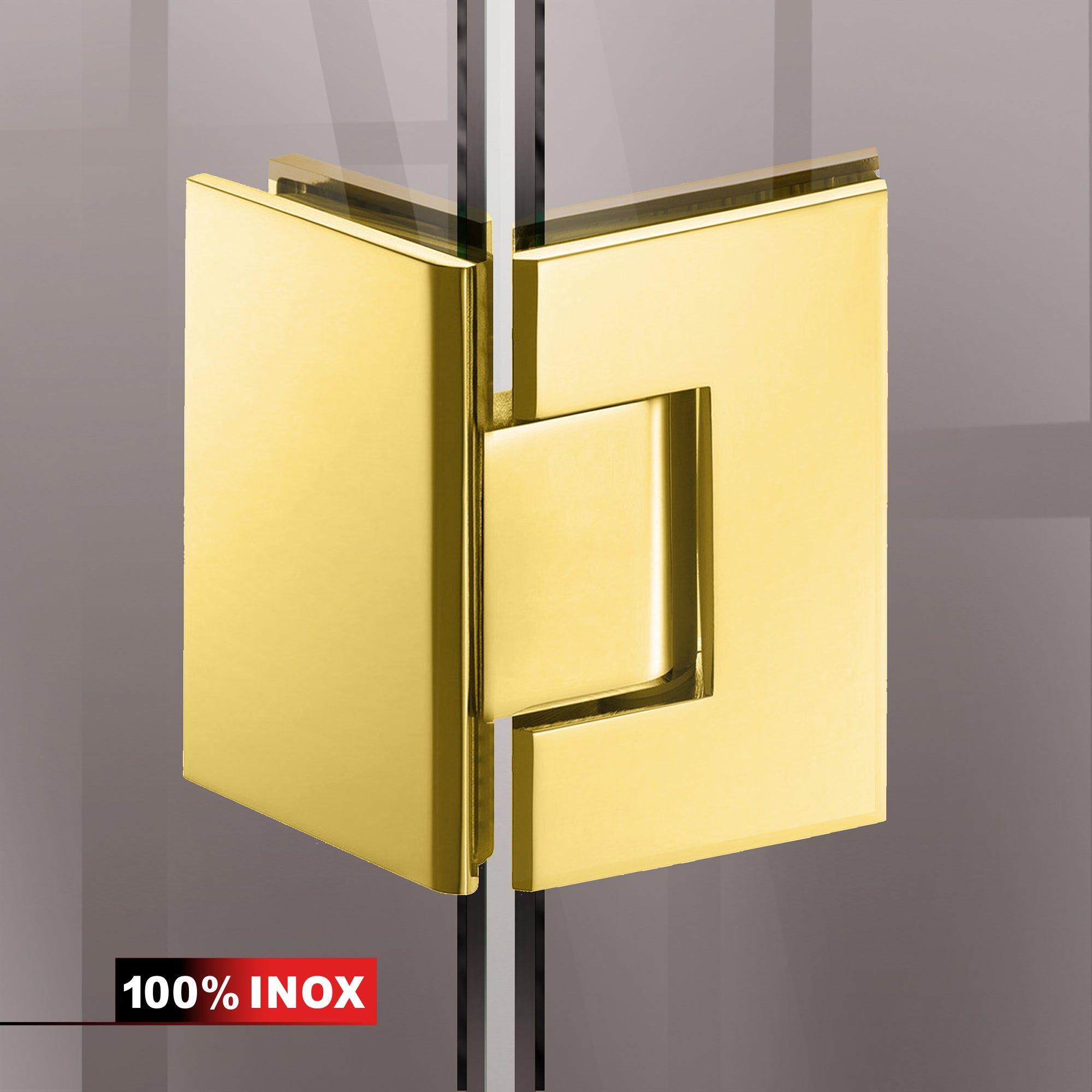 Bronz zuhanykabin