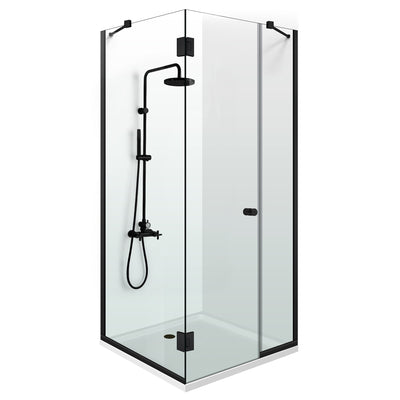 Cabina dus cu 3 elemente cu usa batanta