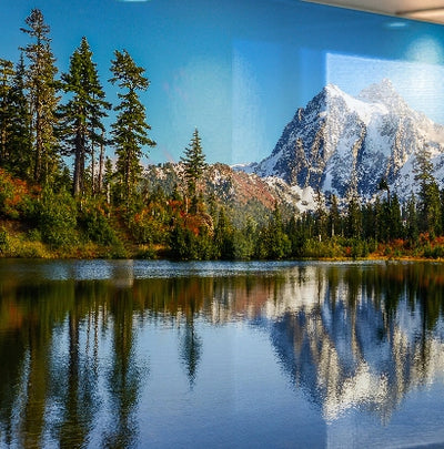 Festett üveg konyhai burkolat #615