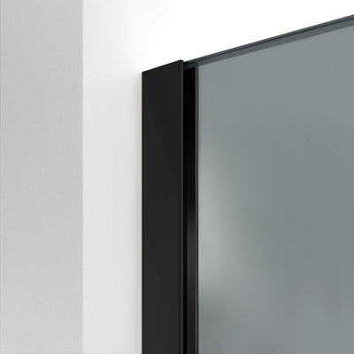 Paravan dus Walk-in, Perete dus Inox, #Gri #Szürke