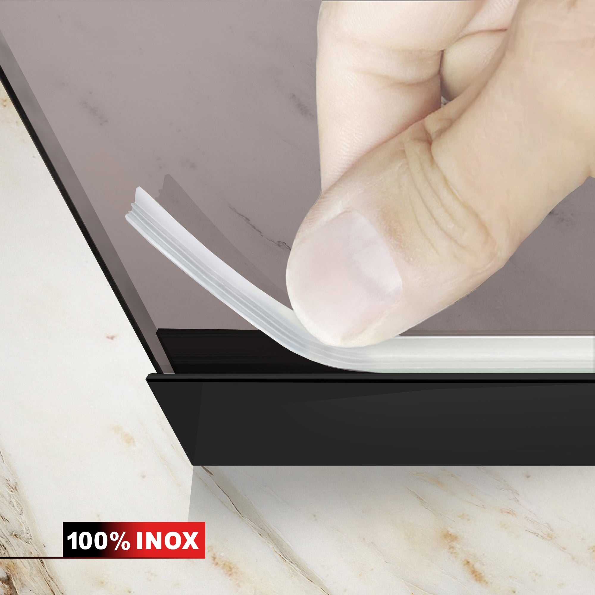 Kádparaván, Kádparaván Rozsdamentes acél