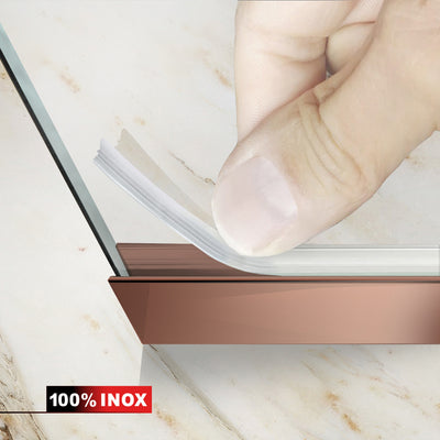 Kádparaván, Kádparaván Rozsdamentes acél