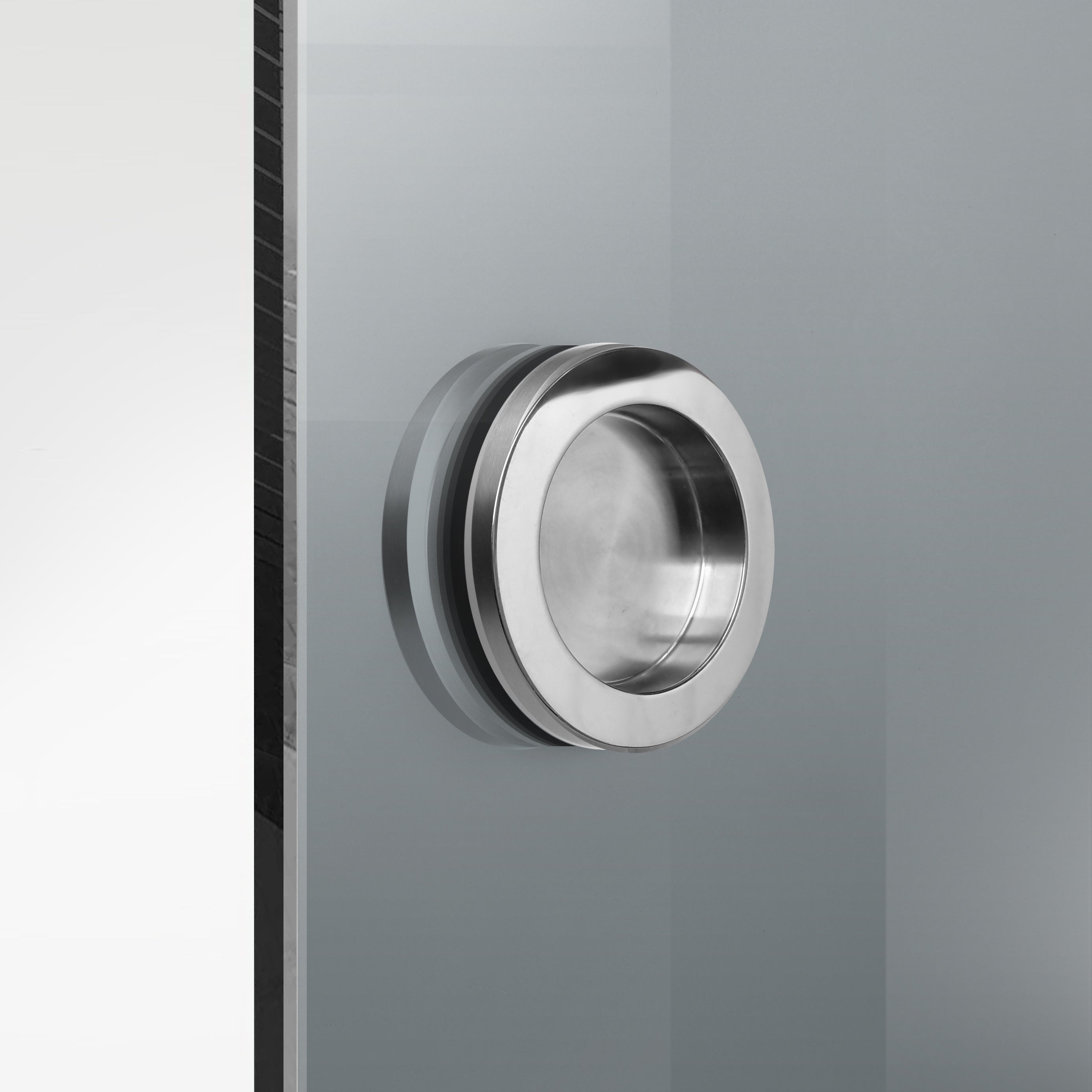 Toló üvegajtó, belső Üvegajtó #Szürke
